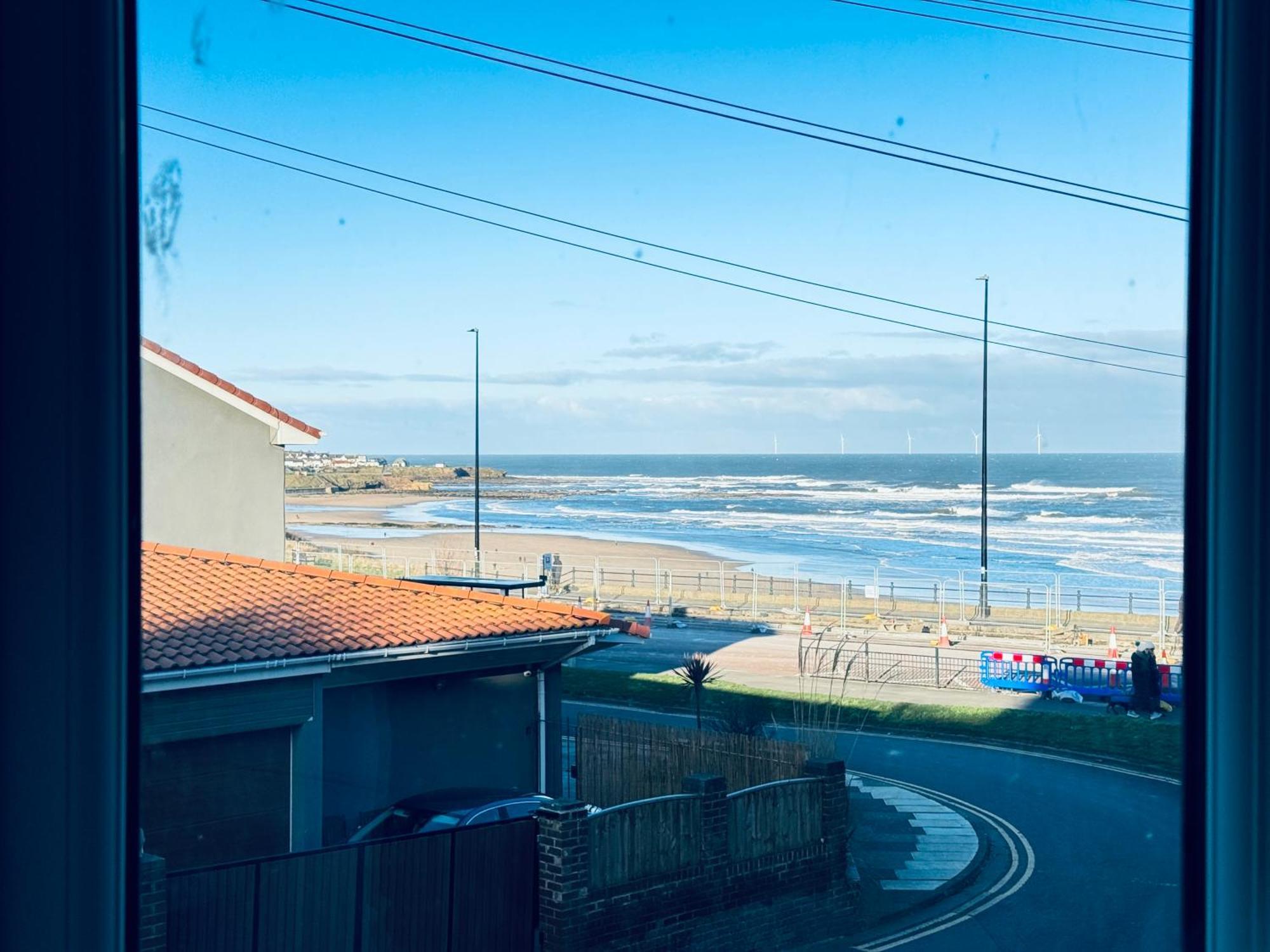 Longsands Beach Apartment 3 Tynemouth Free Onsite Parking Kültér fotó