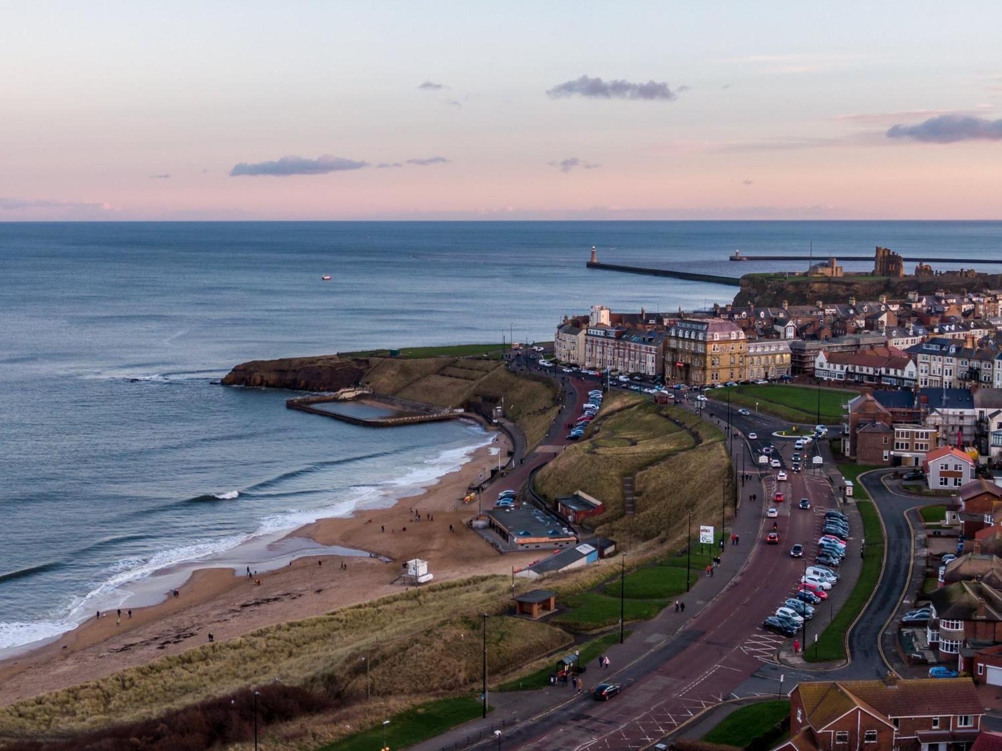Longsands Beach Apartment 3 Tynemouth Free Onsite Parking Kültér fotó